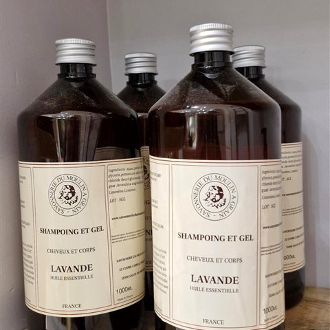 DESTOCKAGE : Shampoing et gel parfum Lavande - 1 litre